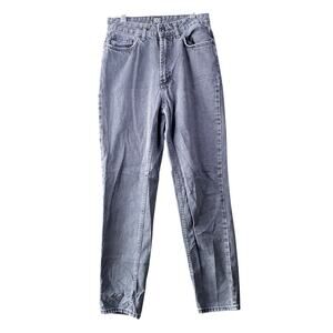 BDG Womens Jeans Black Denim Mom High Rise 100% Cotton Stretch 27